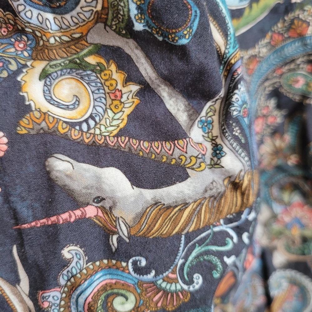 Olymp unicorn paisley dress shirt